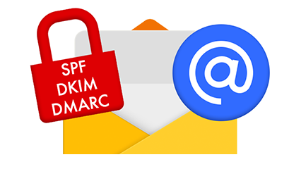 Reliable email delivery with SPF DKIM DMARC